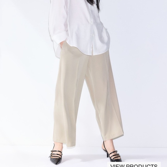 H&M Pants - H&M Wide Leg Twill Pants